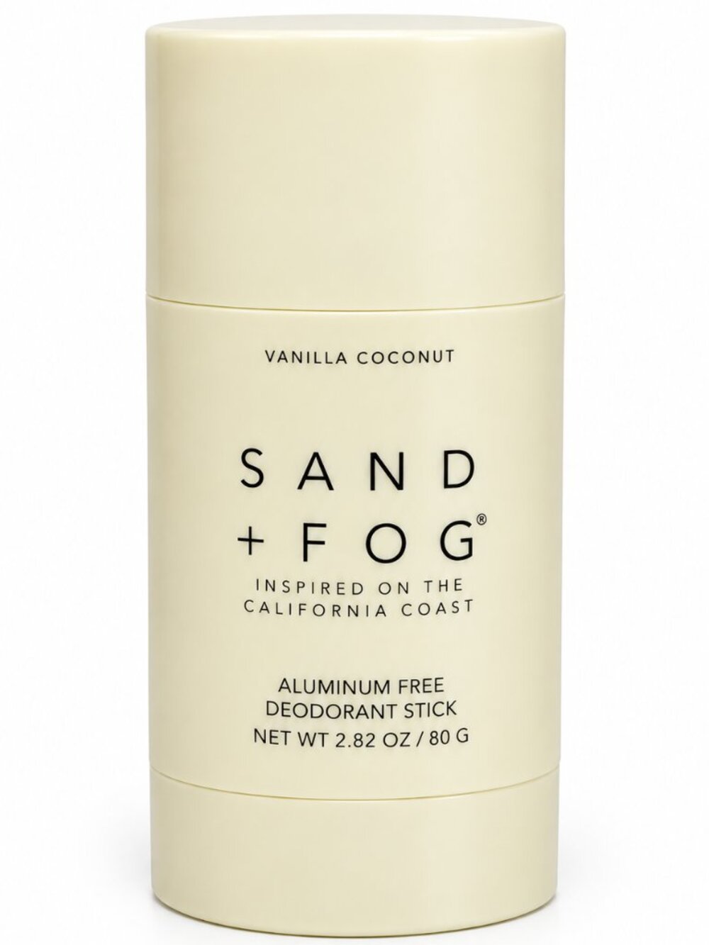 Sand + Fog Vanilla Coconut Aluminum-Free Deodorant Stick - NEW